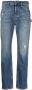 Washington Dee Cee Gerafelde jeans Blauw - Thumbnail 1