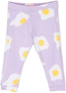 WAUW CAPOW by BANGBANG Camille egg-motif leggings Paars