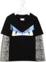 WAUW CAPOW by BANGBANG Gelaagd T-shirt Zwart - Thumbnail 1