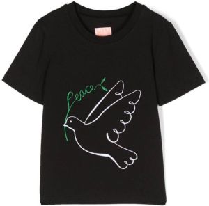 WAUW CAPOW by BANGBANG graphic-print short-sleeved t-shirt Zwart