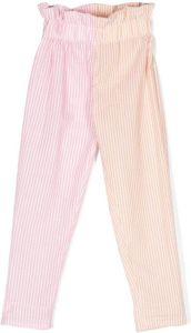 WAUW CAPOW by BANGBANG Paprika Summer striped trousers Roze