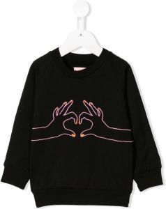 WAUW CAPOW by BANGBANG Sweater met borduurwerk Zwart