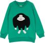 WAUW CAPOW by BANGBANG Sweater met logoprint Groen - Thumbnail 1
