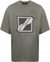 We11done T-shirt met logoprint Grijs - Thumbnail 1