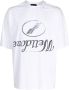 We11done T-shirt met logoprint Wit - Thumbnail 1