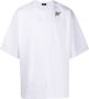 We11done T-shirt met logoprint Wit - Thumbnail 1