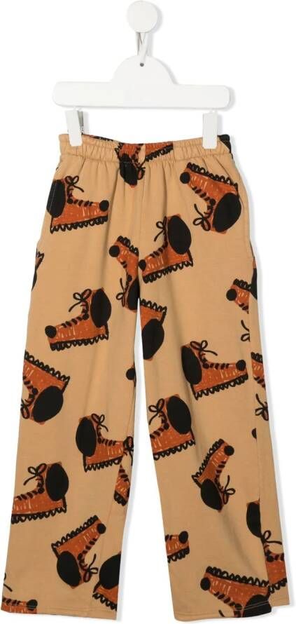 Weekend House Kids. Straight broek Bruin