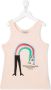 Weekend House Kids. Tanktop met print Roze - Thumbnail 1