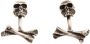WERKSTATT:MÜNCHEN skull cufflinks Zilver - Thumbnail 1