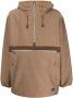 White Mountaineering Jack met geometrisch patroon Bruin - Thumbnail 1