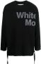 White Mountaineering Sweater met logoprint Zwart - Thumbnail 1