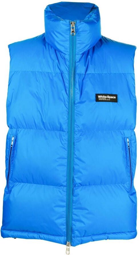 White:Space Bodywarmer Blauw