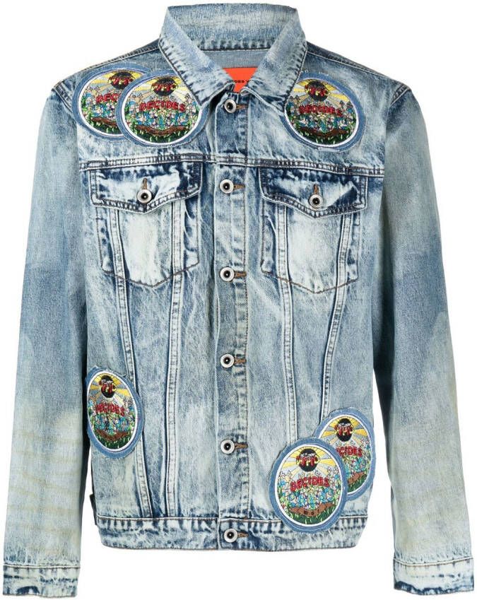 Who Decides War Denim jack Blauw