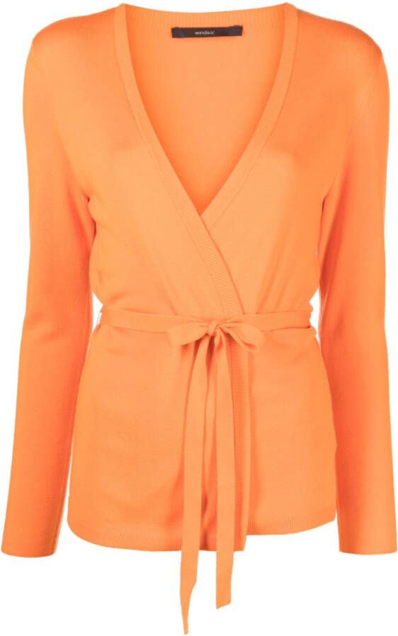 Windsor Wollen vest Oranje