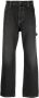 Winnie NY Jeans met logopatch Zwart - Thumbnail 1