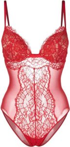 Wolford Body van kant Rood