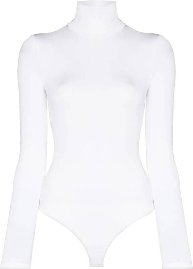 Wolford Bodysuit met col Wit