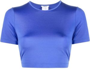 Wolford Cropped T-shirt Blauw