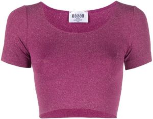 Wolford Cropped T-shirt Roze