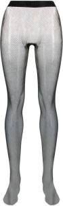 Wolford Semi-doorzichtige panty Zwart