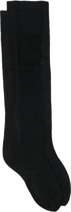 Wolford Halflange sokken Zwart