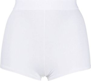 Wolford high-waisted ribbed briefs Wit