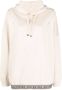 Wolford Hoodie met logoprint Beige - Thumbnail 1