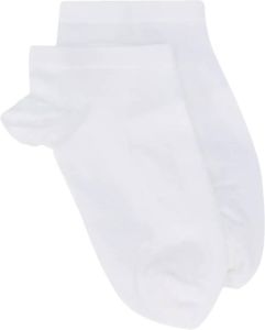 Wolford plain cotton-blend socks Wit