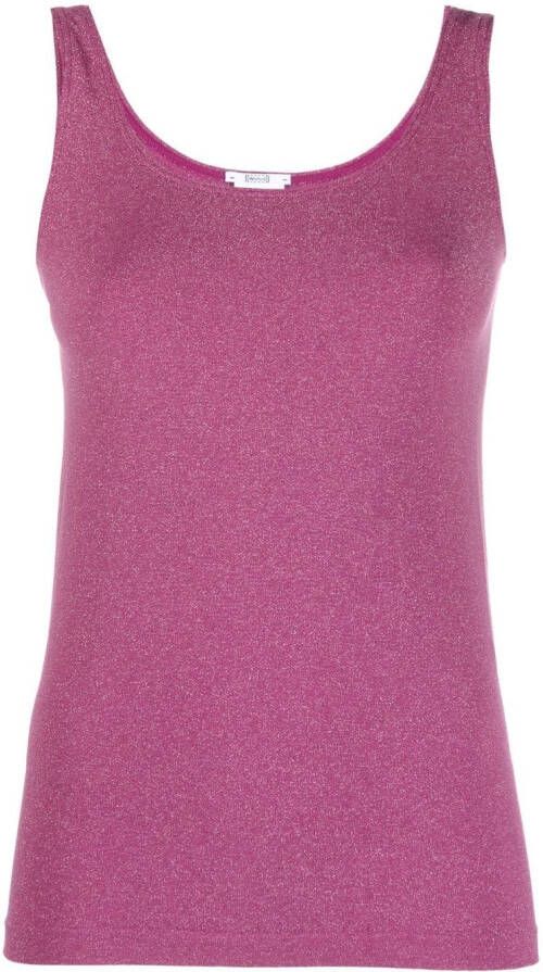 Wolford Glanzende tanktop Paars