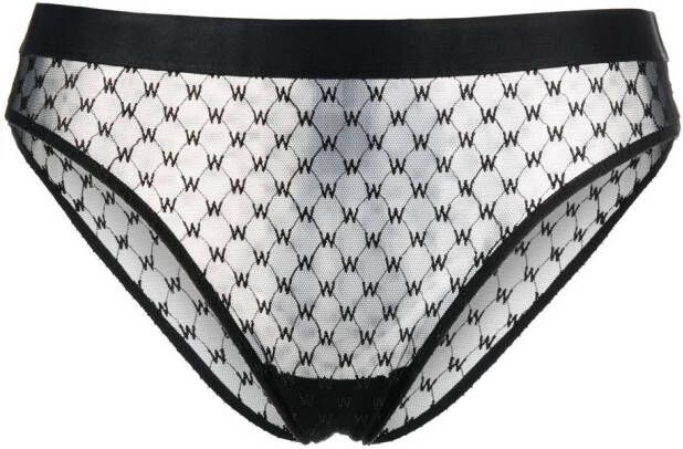 Wolford Slip met monogram jacquard 000