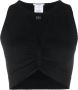 Wolford Top met ruches Zwart - Thumbnail 1