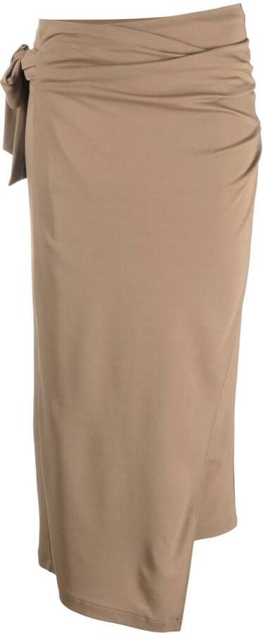 Wolford Wikkelrok Bruin
