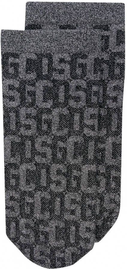 Wolford x GCDS sokken met monogram patroon Zwart