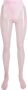 Wolford x Mugler panty met mesh vlakken Roze - Thumbnail 1