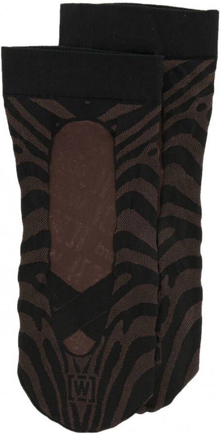 Wolford xGCDS elegante sokken Zwart