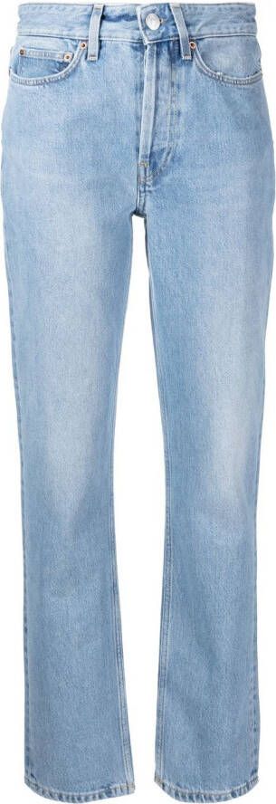 Won Hundred Shorts met paperbag taille Blauw