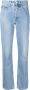 Won Hundred Shorts met paperbag taille Blauw - Thumbnail 1
