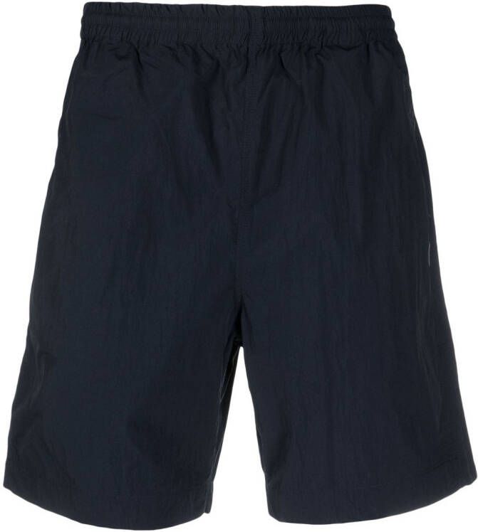 Wood Shorts met elastische tailleband Blauw