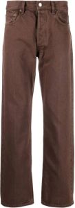 Wood Straight jeans Bruin
