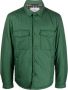Woolrich Button-up shirtjack Groen - Thumbnail 1
