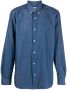 Woolrich Button-down overhemd Blauw - Thumbnail 1