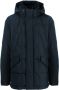 Woolrich Donsjas met capuchon Blauw - Thumbnail 1