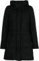Woolrich Donsjas met capuchon Zwart - Thumbnail 1