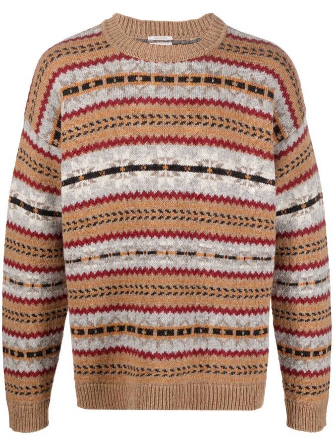 Woolrich Trui met ronde hals Beige