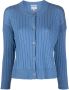 Woolrich Geribbeld vest Blauw - Thumbnail 1