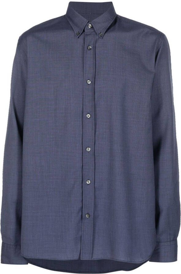 Woolrich Geruit overhemd Blauw