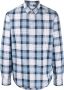 Woolrich Geruit overhemd Blauw - Thumbnail 1