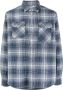 Woolrich Geruit overhemd Blauw - Thumbnail 1