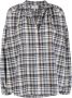 Woolrich Geruite blouse Blauw - Thumbnail 1