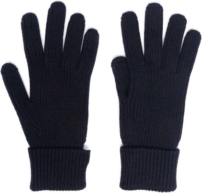 Woolrich Handschoenen met logo Blauw